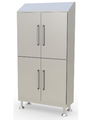 Cleanroom Full Length Cabinet - 4 Doors