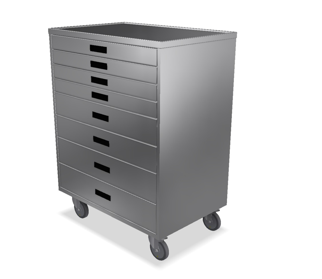 Tool Cart - 8 Drawers