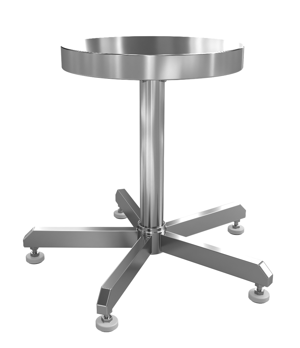 Stainless Steel Stool - Fixed Height 
